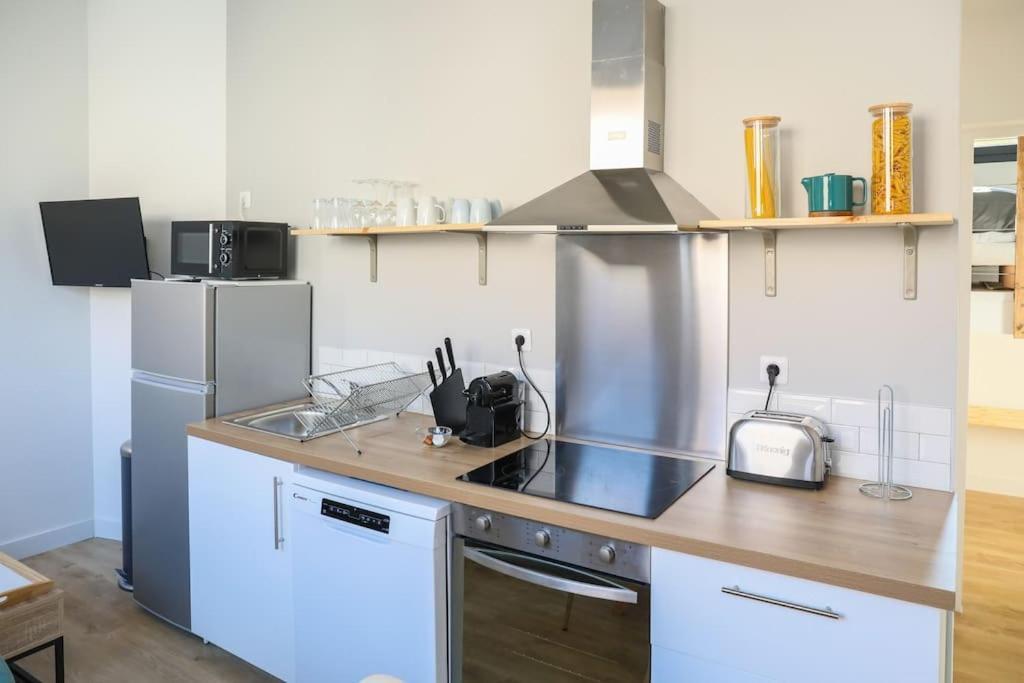 F2 Cosy - Entree Du Havre - 4 Personnes Apartment Хавър Екстериор снимка